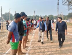 जिला स्तरीय खेलकूद प्रतियोगिता का आयोजन :-