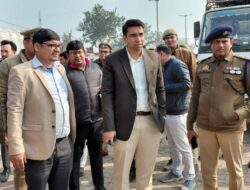 डीएम, एसपी ने राष्ट्रीय राजमार्ग एनएच-509 के ब्लैक स्पॉट्स का किया निरीक्षण