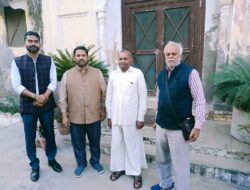 दिव्यांग जन एवं श्रवण समाज गरीब अशाय विधवा परित्यक्त महिला उत्थान हेतु बैठक का आयोजन अवागढ़ में हुआ