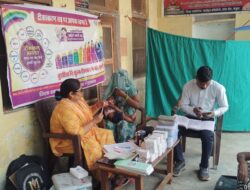 रुदायन में बच्चों, गर्भवती महिलाओं का टीकाकरण शिविर