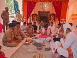 सासनी कोतवाली में हुआ 29 वर्ष पुराने मंदिर का भव्य जीर्णोद्धार