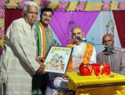 भागवत श्रवण से मनुष्य के जीवन में प्रेम, शांति और सदाचार का संचार होता है: उपेंद्रनाथ चतुर्वेदी