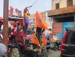 हाथरस में शनिवार को ऐतिहासिक धूमधाम के साथ निकली अखिल भारतीय क्षत्रिय महासभा की 9वीं क्षत्रिय वीर शिरोमणि महापुरुष शोभायात्रा