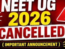 पेपर लीक के आरोपों के बाद NEET UG 2026 परीक्षा रद्द, हाथरस में 1107 अभ्यर्थियों ने दी थी परीक्षा