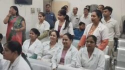 अंतरराष्ट्रीय नर्स दिवस के अवसर पर जिला अस्पताल में कार्यक्रम का किया आयोजन