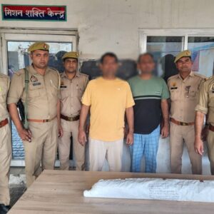 पत्रकार वेदप्रकाश शर्मा हत्याकांड में दो आरोपियों से पुलिस ने बरामद किए आलाकत्लपुलिस कस्टडी रिमांड पर लाकर कराई निशानदेही, तीन डंडे और दो लोहे के पाइप मिलने का दावा