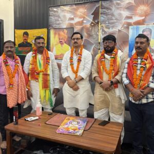 हाथरस पहुंचे जनसत्ता दल युवा मोर्चा के प्रदेश अध्यक्ष, संगठन विस्तार पर दिया जोर