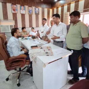 Hathras, थाना समाधान दिवस में दस शिकायतें दर्ज, चार का मौके पर निस्तारण