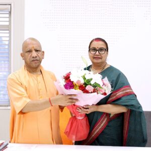हाथरस मेडिकल कॉलेज के निर्माण को जल्द मिलेगी गति,मुख्यमंत्री योगी आदित्यनाथ से मुलाकात करती विधायक अंजुला सिंह माहौर