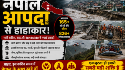 नेपाल में भीषण तबाही: बाढ़ में 165 लोगों की मौत, 826 लापता