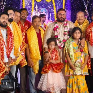 Hathras; सात कुंतल लड्डुओं से सजे गणेश, विशाल मोदक ने मोहा मन