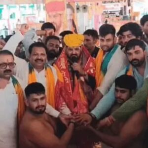 Hathras; दाऊजी मेले के दंगल में बोले बृजभूषण, Gen Z को समर्पित है कुश्ती