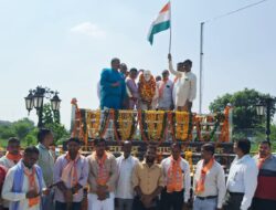 Hathras; राष्ट्रवादी जन स्वाभिमान यात्रा में जुटे कार्यकर्ता, राम पार्टी ने दिया समर्थन