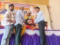 Hathras;ऑल इंडिया पुलिस गेम्स में गोल्ड जीतने पर मनोज पाल का स्वागत