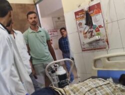 Hathras;अनियंत्रित बाइक फिसलने से युवक घायल, हायर सेंटर रेफर